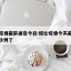 绥化疫情最新通告今日:绥化疫情今天最新消息多少例了
