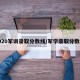 2020军训录取分数线/军学录取分数线