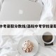 洛阳中考录取分数线/洛阳中考学校录取分数线
